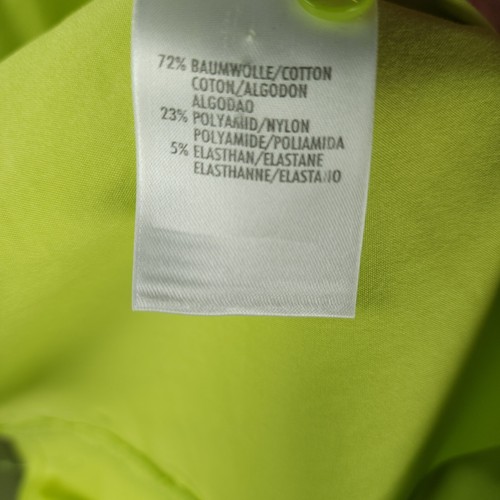 Escada limettengrüne Bluse mit Knöpfen - Langarm - Größe 42 - Bild 8 von 8