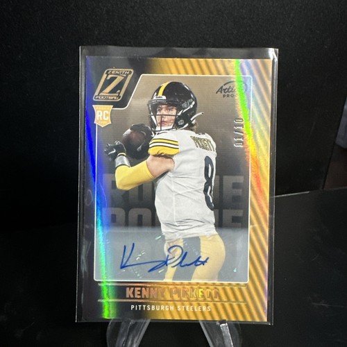 🔥Kenny Pickett 2022 Panini Zenith RC Autographs 101 Artist Proof Gold