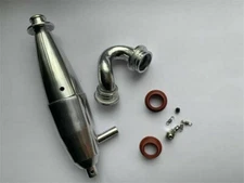 1/10 double chambers Tuned  Pipe For 1/10 Nitro On-Road RC Car 