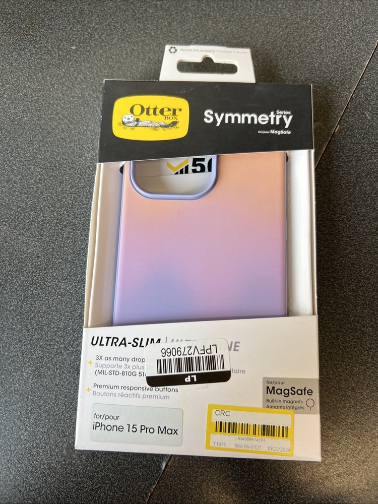 OtterBox iPhone 15 Pro Max Symmetry + Case with MagSafe -  Soft Sunset