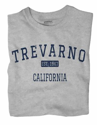 Trevarno California CA T-Shirt EST