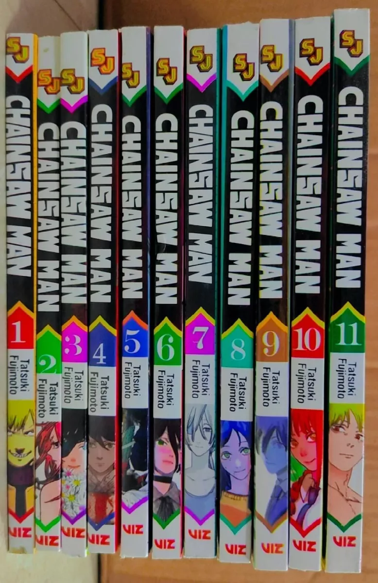 Chainsaw man Vol.1-11 storage box set completed Japanese Comic Manga Book  anime