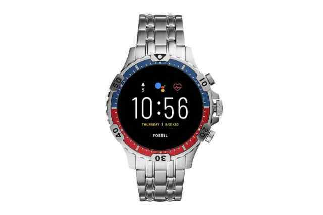 Fossil Garrett HR Gen 5 46mm Case Men's 
