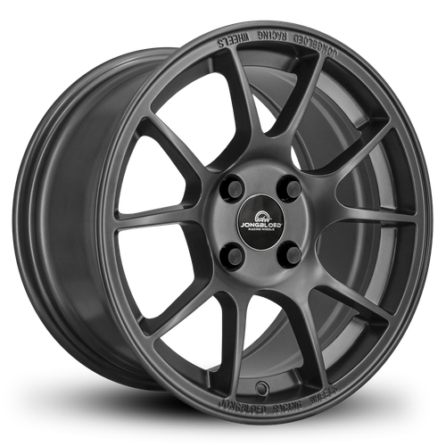 JONGBLOED RACING WHEELS | SERIES 500 / FLOW FORMED - DARK GUNMETAL 4x100 - Picture 2 of 2