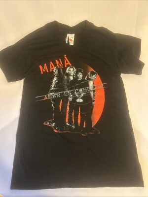 MANA AMAR ES COMBATIR 2006 TOUR BAND T-SHIRT SMALL .. NEW WITHOUT TAGS