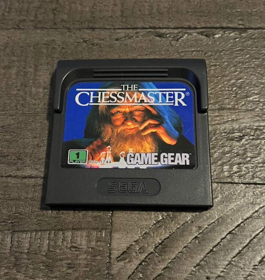 Jeu Sega Game Gear The Chessmaster, Complet Avec Boîte Et Notice, Occasion