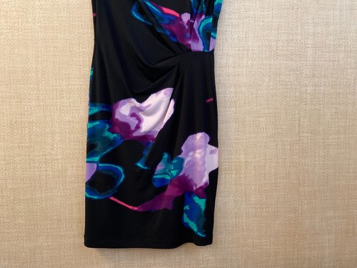 Suzy Chin for Maggy Boutique women's sleeveless dress size 4 black - Picture 3 of 6