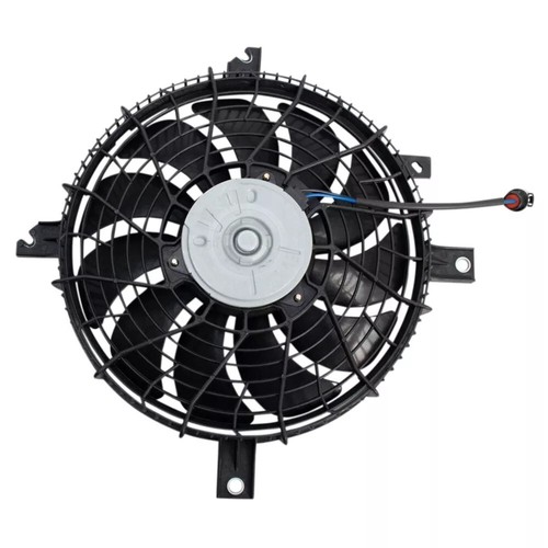 TRQ New A/C Condenser Cooling Fan Assembly For 1999-05 Suzuki XL-7 Grand Vitara - Picture 4 of 5