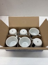 LAVAZZA NEW 6 CUPS (ONLY) Cappuccino (6oz) WI...