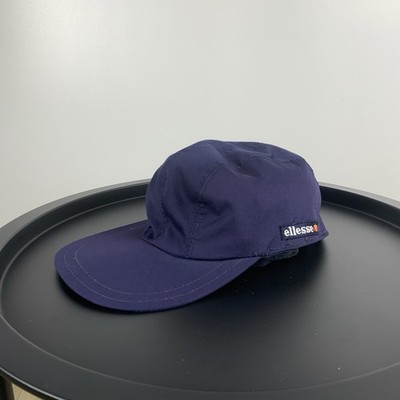 Vintage Ellesse Retro Nylon Blue Cap Hat Men s Size M 1990 s Sportswear Brand
