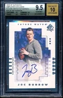 2020 SP Authentic Future Auto Joe Burrow Employee Exclusive Rookie BGS 9.5 10