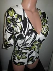 INC International Concepts Sunflower Burst Bling Cardigan Sweater Women's M NEW
