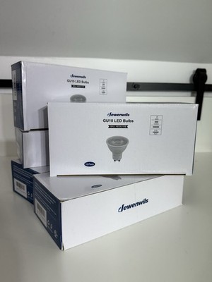 NEW DEWENWILS 6 Boxes 60 Total GU10 LED Dimmable Bulb Daylight Track Lighting