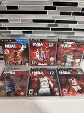 PS3 NBA 2K12 2K13 2K14 2K15 2K16 2K17 Complete CIB PlayStation 3 Lot