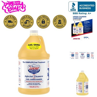 1 Gallon Fuel Treatment by Lucas Oil   Reduce Emissions & Enhance Performance