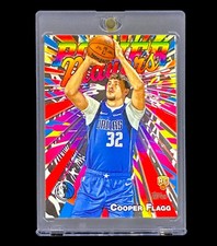 COOPER FLAGG ROOKIE COLOR BLAST EXPLOSION SP Insert Non Auto - MAVERICKS