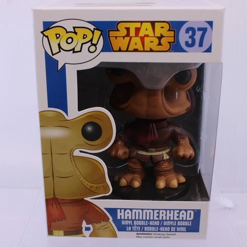 E5 Funko Pop Star Wars HAMMERHEAD Blue Box Vinyl Figure 37