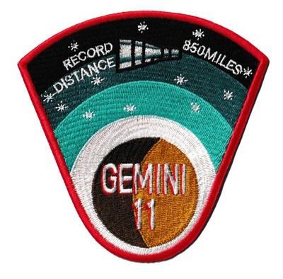 Kellogg's cereal premium NASA Gemini 11 embroidered space patch