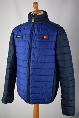 Mens Blue ellesse Lightly Quilted Jacket Size L, Large.