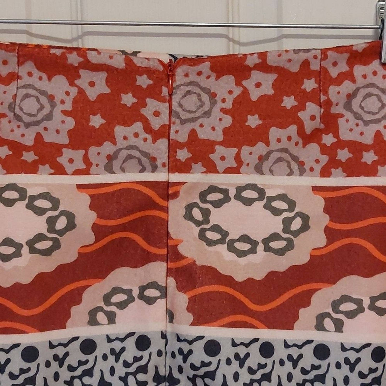 MISSLOOK Multicolor Patchwork Pattern Pencil Skir… - image 3