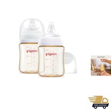 PPSU Baby Bottle Wide Neck Anti-Colic 5 Oz Pack 2 Easy to Clean