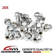 Radmuttern Kegelbund Mutter M12x1,5 SW19 Geeignet für Ford Alufelgen Fiesta