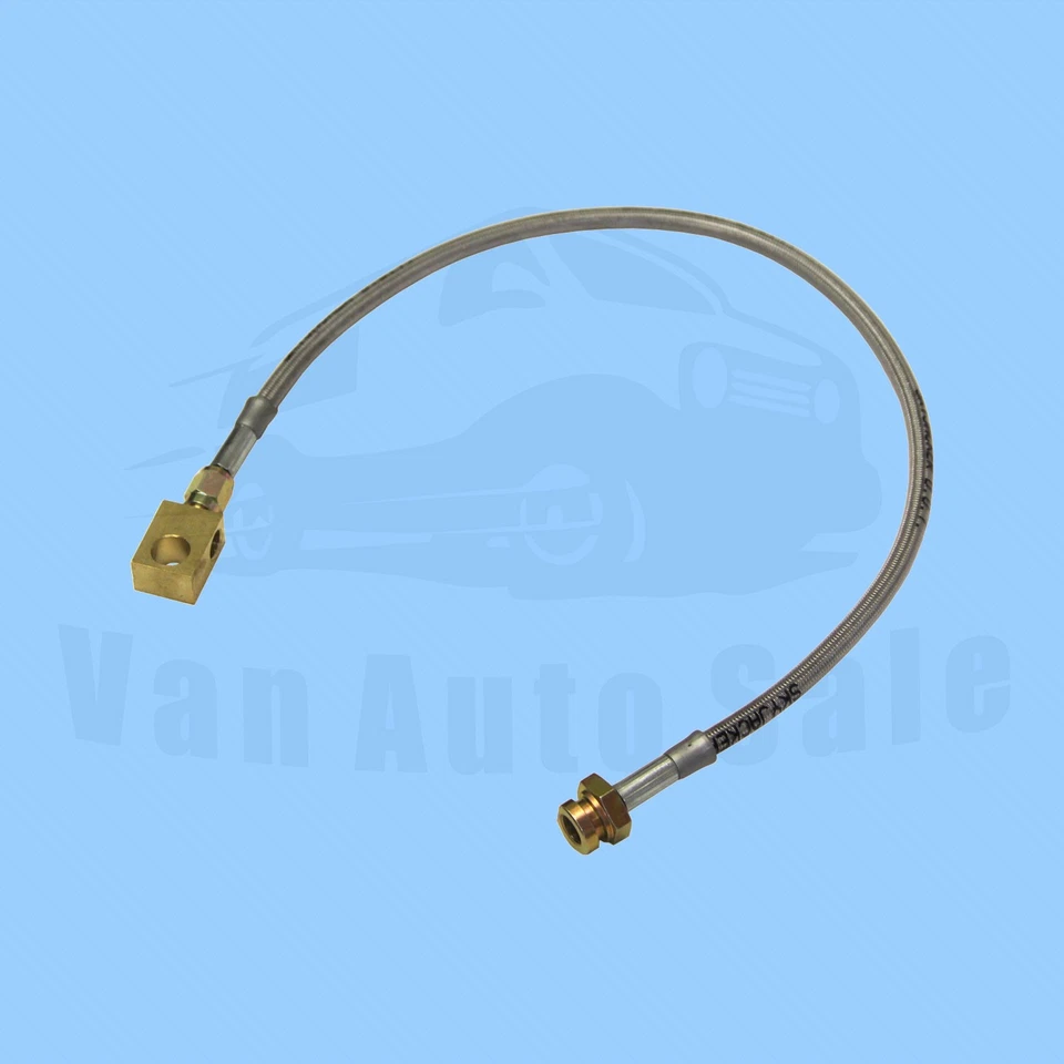 Skyjacker delantero línea de freno de acero inoxidable para Dodge W200 4x4 1972-1975 Foto 2 de 3