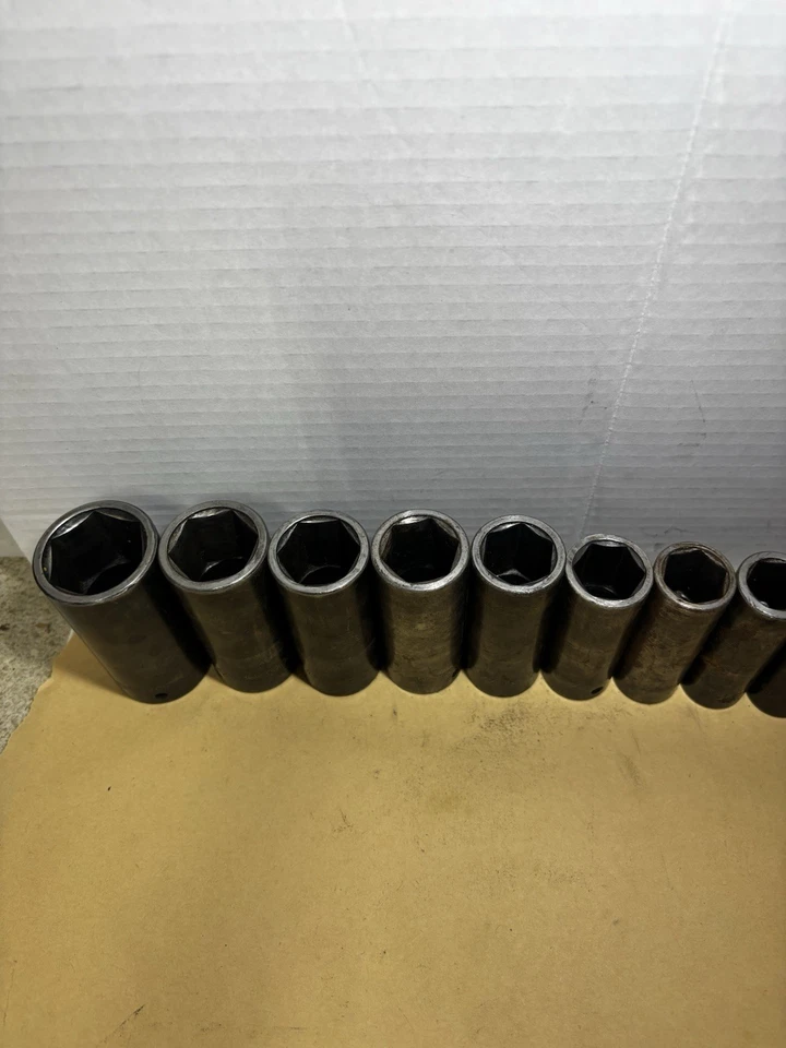Matco 1/2 drive sae impact socket set 14 pc - Image 2 of 4
