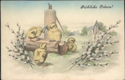 Ostern Easter Paques Küken 
