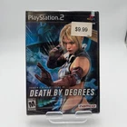 Playstation 2 Death by Degrees Video Game NIB