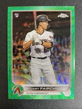 2022 Topps Chrome #156 Stuart Fairchild Green Wave Refractor /99