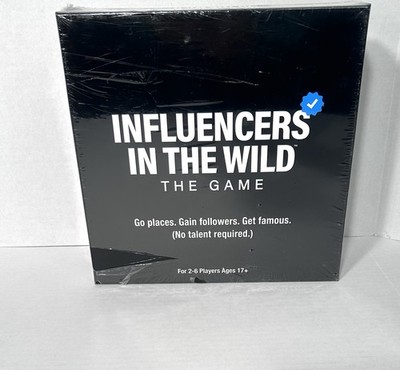 Influencers In The Wild: The Board Game - NEW SEALED - Social Media Strategy