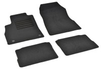 Passgenaue Schwarze Textilmatten Geeignet FüR Nissan Micra Ab 2017