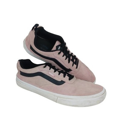 VANS KYLE WALKER Pro Mens Salmon Leather & Suede Sneakers - Size: 10
