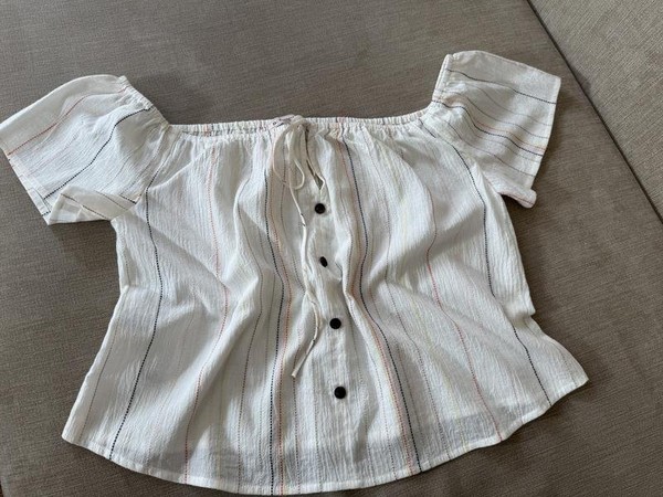 Women BCBGeneration Shirt White Viscose 38 / M /