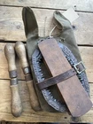 WW2 USA Army Military Folding Crosscut Trench Saw - 1943