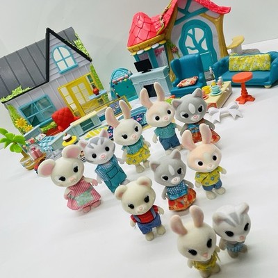 Honeybee Acres LOT of Figures, Furniture, Accessories & Playsets Toy Bundle