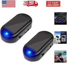 2PCS , Anti-Theft LED Flashing Security Light Fake Lamp, Auto Warning Interio...