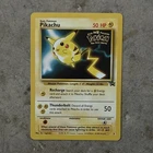 Wizards of the Coast Pokémon TCG Pikachu Black Star Promo #1 Rare 50 HP Eng 1999