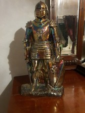 Vintage metalowy rycerz towarzysz