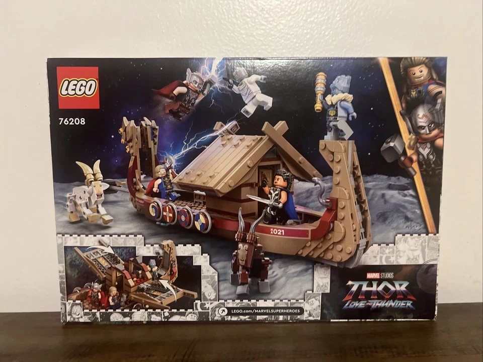 Lego 76208 Marvel THOR Love and Thunder The Goat Boat Brand New - Image 2 of 4