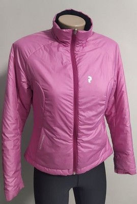 women peak performance jacket pink 36
