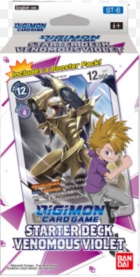 Digimon Card Game Starter Deck Venomous Violet ST-6 englisch