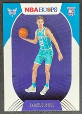 2020-21 Panini NBA Hoops LaMelo Ball RC #223 Rookie Card Charlotte Hornets