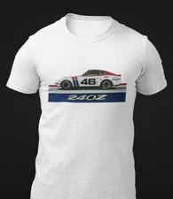 BRE Datsun 240Z Trans-Am Championship Race Car T-Shirt