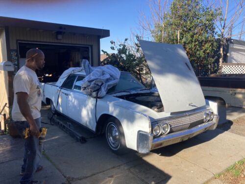 1963 Lincoln Continental chrome