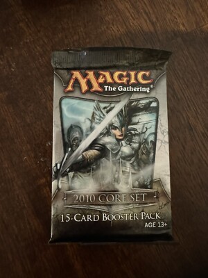 Magic The Gathering Sealed 2010 Core Set 15-Card Booster Pack
