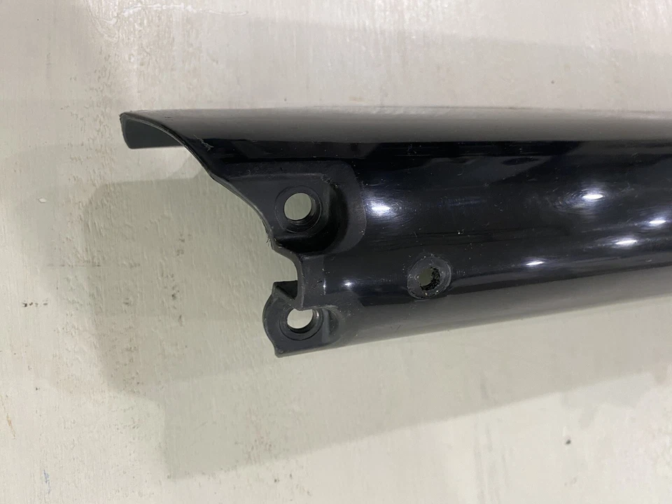 Protetor de garfo dianteiro esquerdo fabricante de equipamento original com botão de dispositivo Holeshot RMZ 250/450 2010-2019 - Imagem 3 de 4