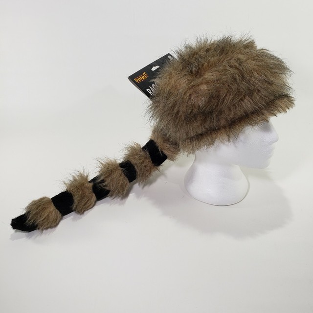 Spirit Raccoon Tail Hat Polyester Ages 