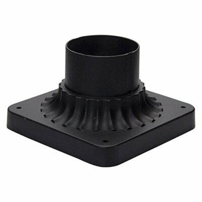 Maxim Lighting 2001BK Pier Mount, Black